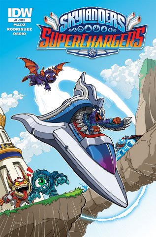 Skylanders: Superchargers Issue 02 (November 2015) (subscriber cover)