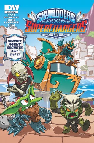 Skylanders: Superchargers Issue 03 (December 2015) (subscriber cover)