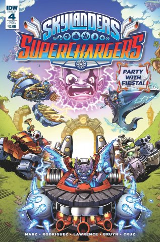 Skylanders: Superchargers Issue 04 (January 2016) (subscriber cover)