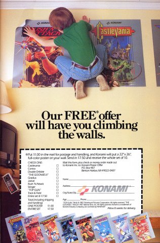 Konami poster offer