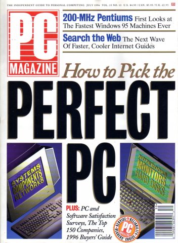 PC Magazine Vol. 15 No. 13 (July 1996)