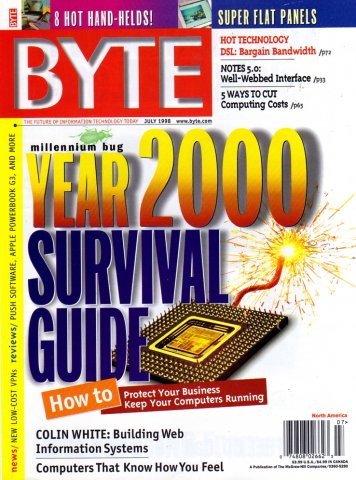 Byte Vol. 23 No. 07 (July 1998)