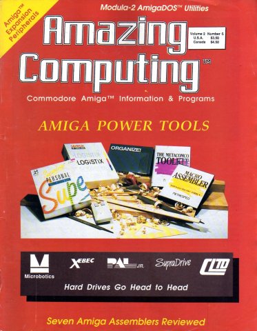 Amazing Computing Issue 015 Vol. 02 No. 06 (June 1987)