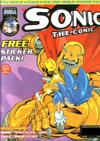 Sonic the Comic 186 (July 26, 2000)