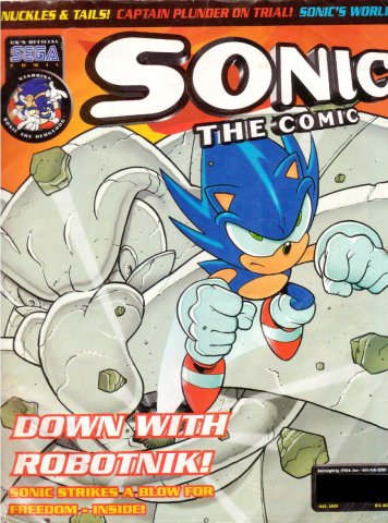 Sonic the Comic 199 (January 24, 2001)