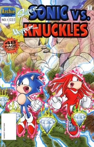 Super Sonic vs Hyper Knuckles (May 1996)