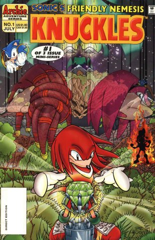 Sonic's Friendly Nemesis: Knuckles 01 (July 1996)