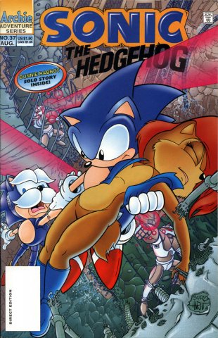 Sonic the Hedgehog 037 (August 1996)