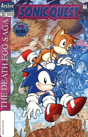 Sonic Quest: The Death Egg Saga 01 (December 1996)