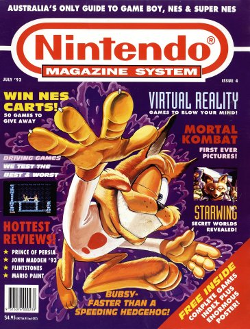 Nintendo Magazine System (AUS) 004 (July 1993)