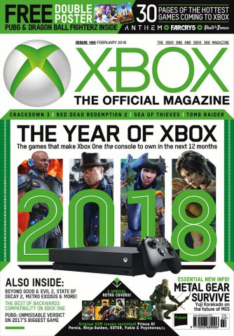 XBOX The Official Magazine Issue 160 (February 2018) (cover a)