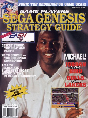 Game Players Sega Genesis Strategy Guide Vol.3 No.2 (April-May 1992)