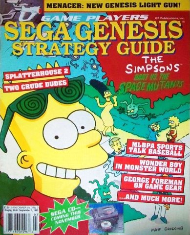 Game Players Sega Genesis Strategy Guide Vol.3 No.3 (June-July 1992)