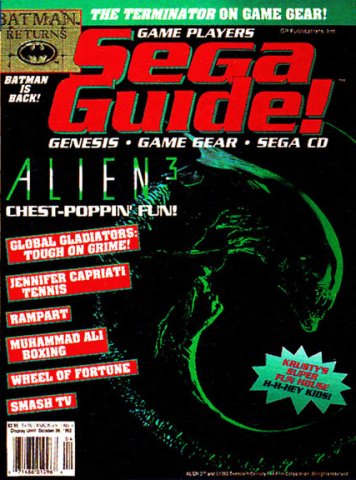 Game Players Sega Guide Vol.3 No.4 (August-September 1992)