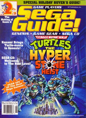 Game Players Sega Guide Vol.3 No.6 (December 1992-January 1993)