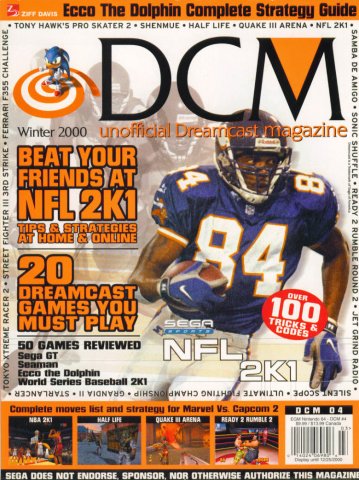 DCM Unofficial Dreamcast Magazine Issue 4 (Winter 2000)