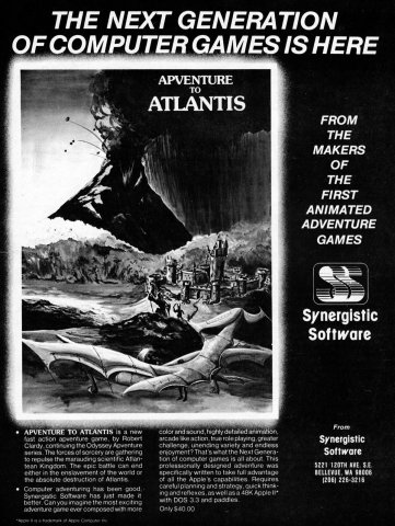 Apventure To Atlantis