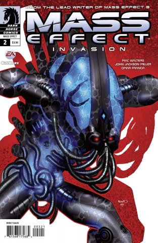 Mass Effect - Invasion 002 (cover b) (November 2011)