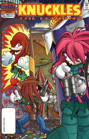 Knuckles the Echidna 14 (July 1998)