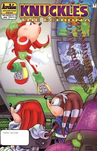 Knuckles the Echidna 20 (January 1999)