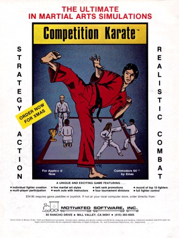 Competition Karate