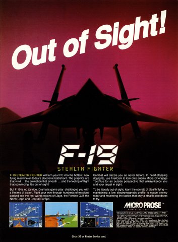 F-19 Stealth Fighter