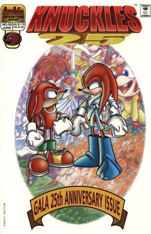 Knuckles the Echidna 25 (June 1999)