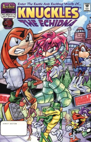 Knuckles the Echidna 26 (July 1999)