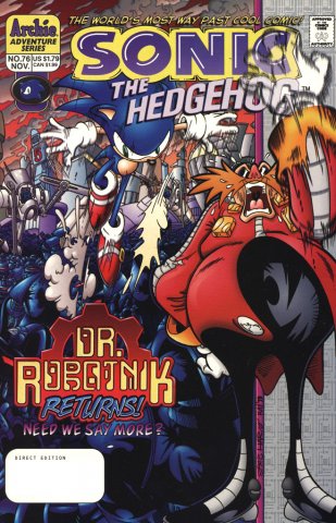 Sonic the Hedgehog 076 (November 1999)
