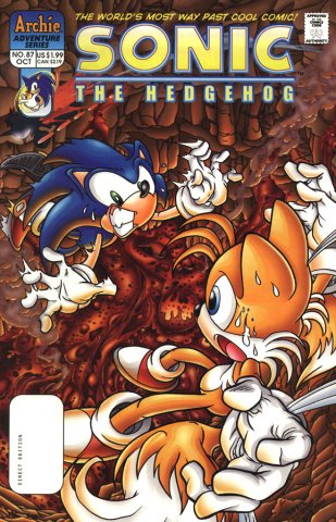 Sonic the Hedgehog 087 (October 2000)