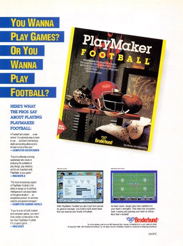 PlayMaker Football