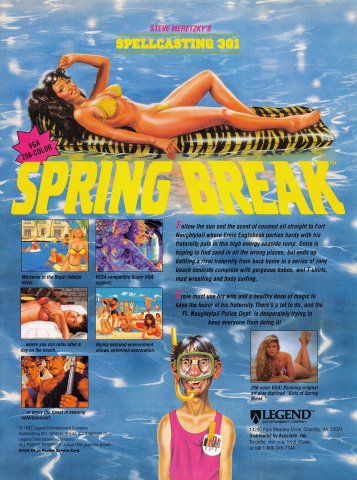 Spellcasting 301: Spring Break