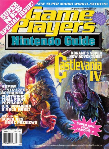 Game Players Nintendo Guide Vol.4 No.13 (Holiday 1991)