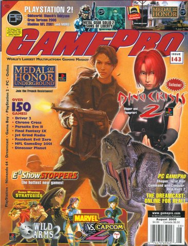 GamePro Issue 143 August 2000