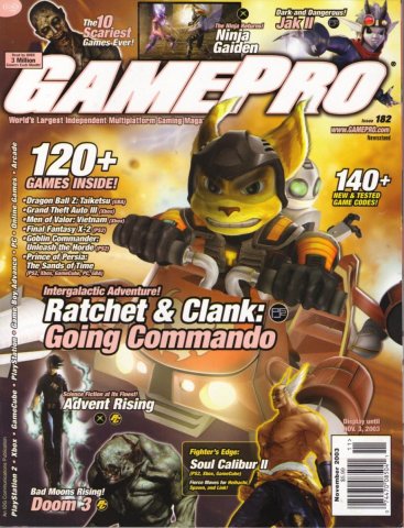 GamePro Issue 182 November 2003