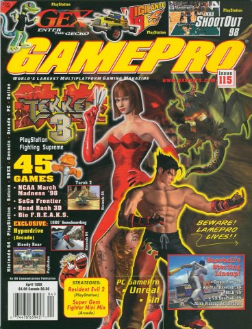 GamePro Issue 105 April 1998