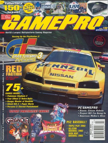 GamePro Issue 150 March 2001