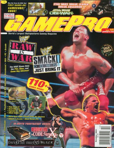 GamePro Issue 157 October 2001