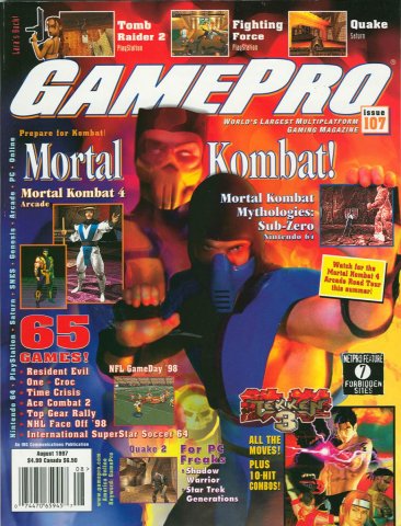 GamePro Issue 107 August 1997