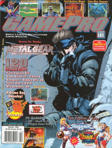 GamePro Issue 121 October 1998