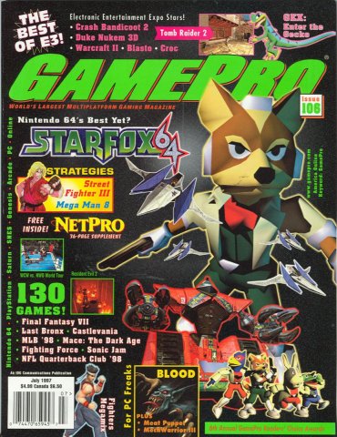 GamePro Issue 106 July 1997