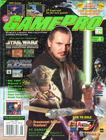 GamePro Issue 129 June 1999 cover 1