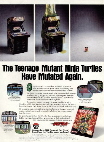 Teenage Mutant Ninja Turtles II: The Arcade Game