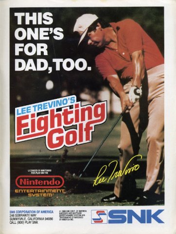 Lee Trevino's Fighting Golf