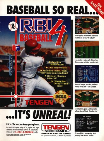 RBI Baseball 4