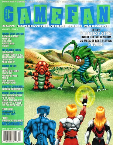 Diehard GameFan Issue 25 January 1995 (Volume 3 Issue 1)