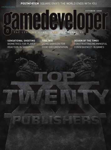 Game Developer 150 Oct 2008