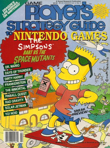 Game Player's Strategy Guide to Nintendo Games Vol.4 No.02 (February 1991)