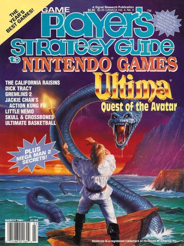 Game Player's Strategy Guide to Nintendo Games Vol.4 No.03 (March 1991)