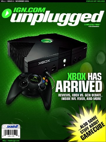 IGN Unplugged Issue 08 Cover 2 of 2 (November 2001)